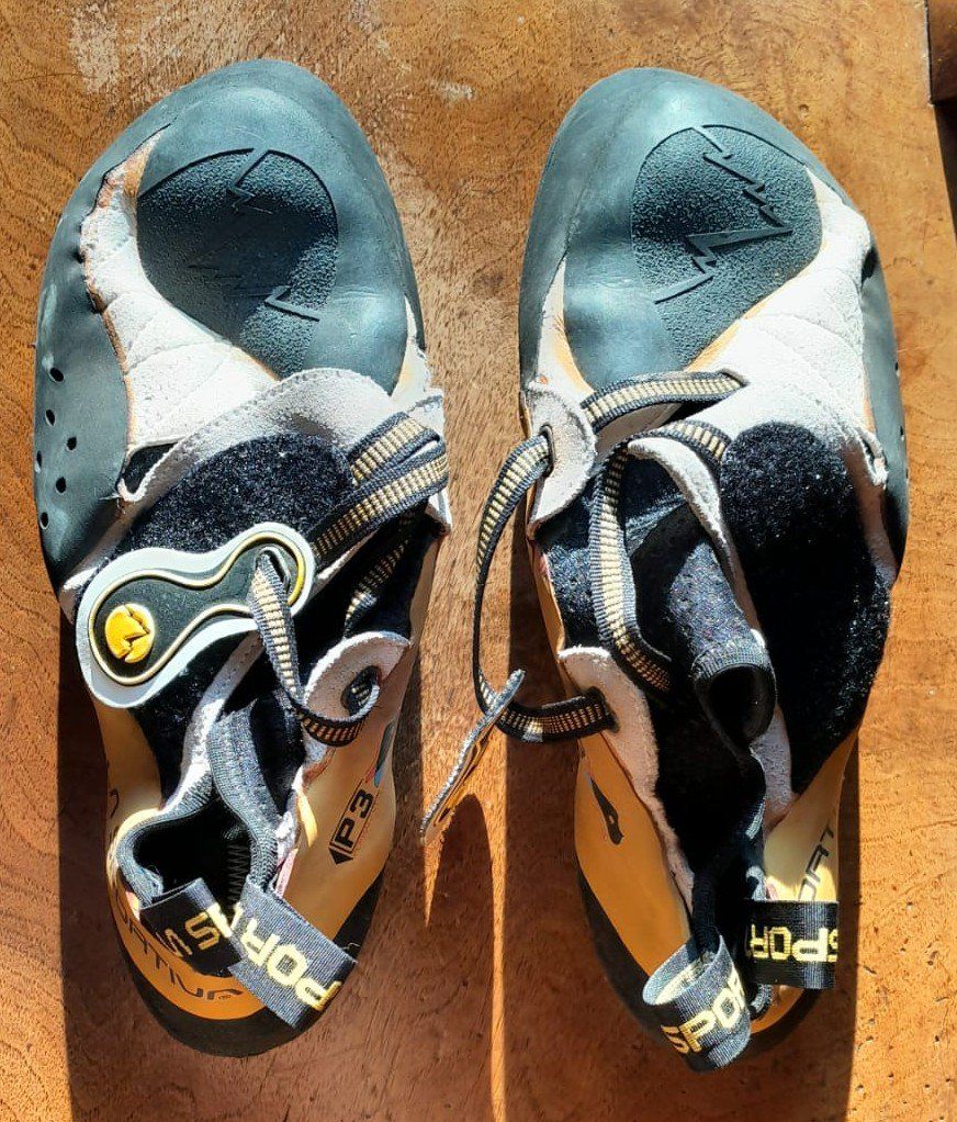 Chaussures hommes: Chaussons Escalade  La Sportiva Solution P3 – D'occasion à Champéry par Gargantua01