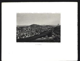 St. Gallen Aquatinta von Dikenmann