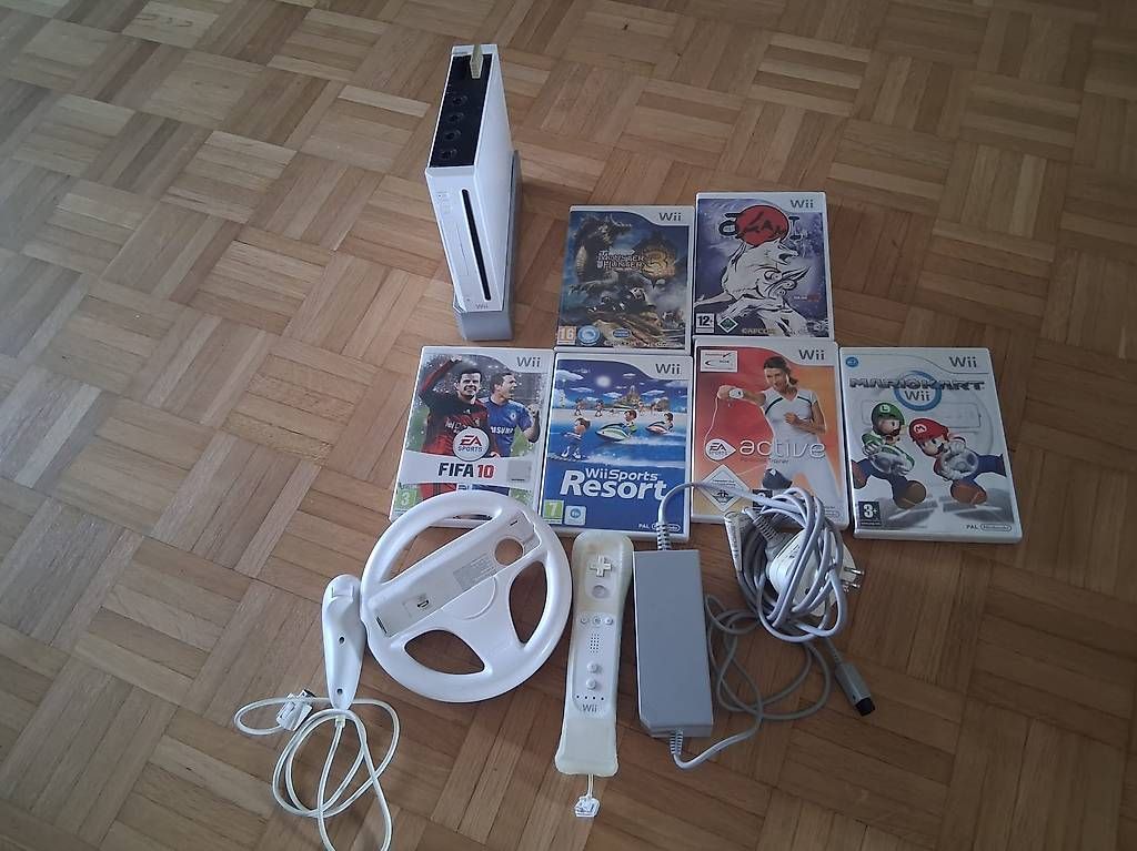 Console: Wii Console Inkl. Games – Usato da Winterthur venduto da yvo_2dnh