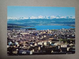 Ak Zürich Stadt und See Panorama von der Waid aus