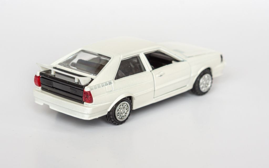 Conrad Modellini d'auto: Audi Quattro Rallye - Conrad 1:43 OVP – Nuovo e nell'imballaggio originale da Spiez venduto da Mlandcruiser 3
