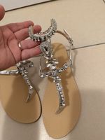 Glitzer Sandalen Grösse 39,  Perfekt für den Sommer