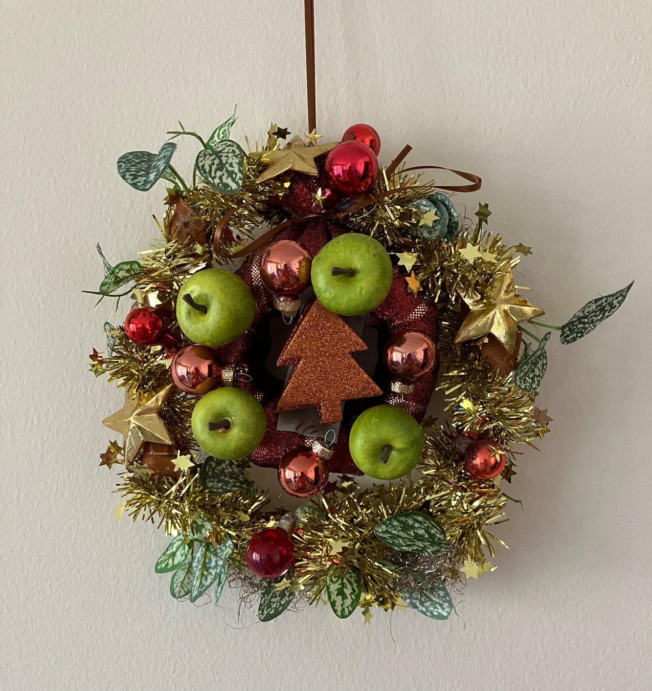 Tutte le decorazioni: Adventskranz mit Eule + Türkranz  Unikate (neu) – Nuovo (secondo la descrizione) da Solothurn venduto da Carry-11 3