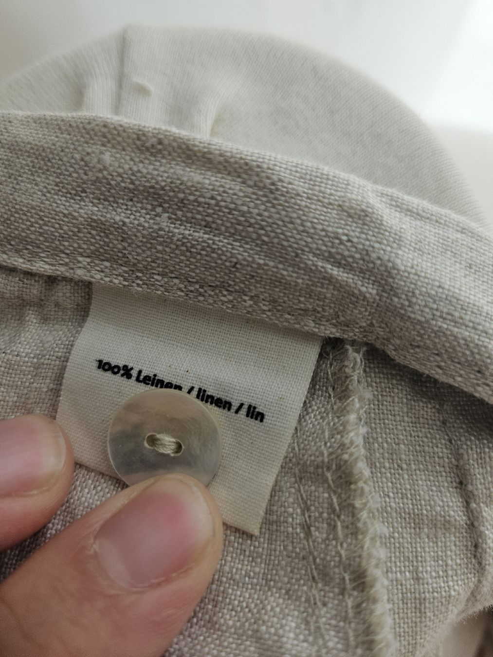 Hessnatur Pantalons: Leinenhose beige gr.44 Hessnatur – D'occasion à Allschwil par na.wi.90 5