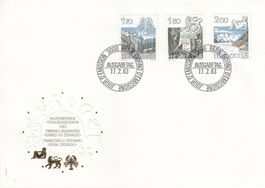 1983 686-88 Tierkreiszeichen 2 FDC