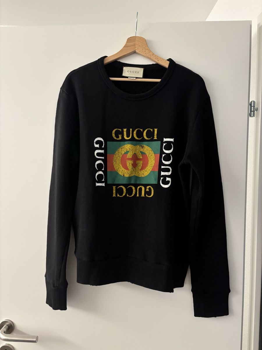 Gucci Maglioni & Felpe: Gucci Pullover Schwarz Grösse M, 2x getragen – Nuovo (secondo la descrizione) da Stans venduto da bet4benz 1
