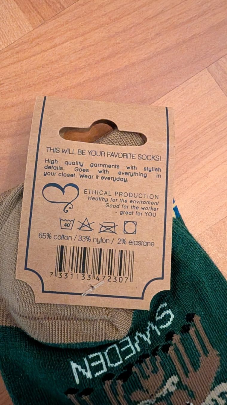 Socken: Socken Schweden – Neu und originalverpackt aus Steinen von beatstick 2