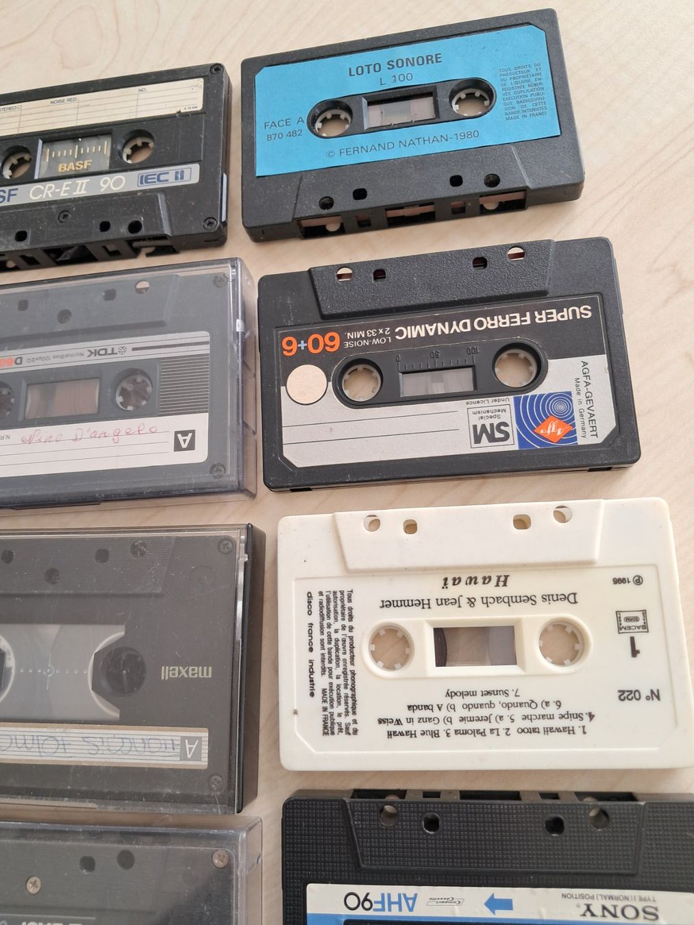 Kompaktkassetten: Lot divers cassette audio – Gebraucht aus moutier von Dupont50 2