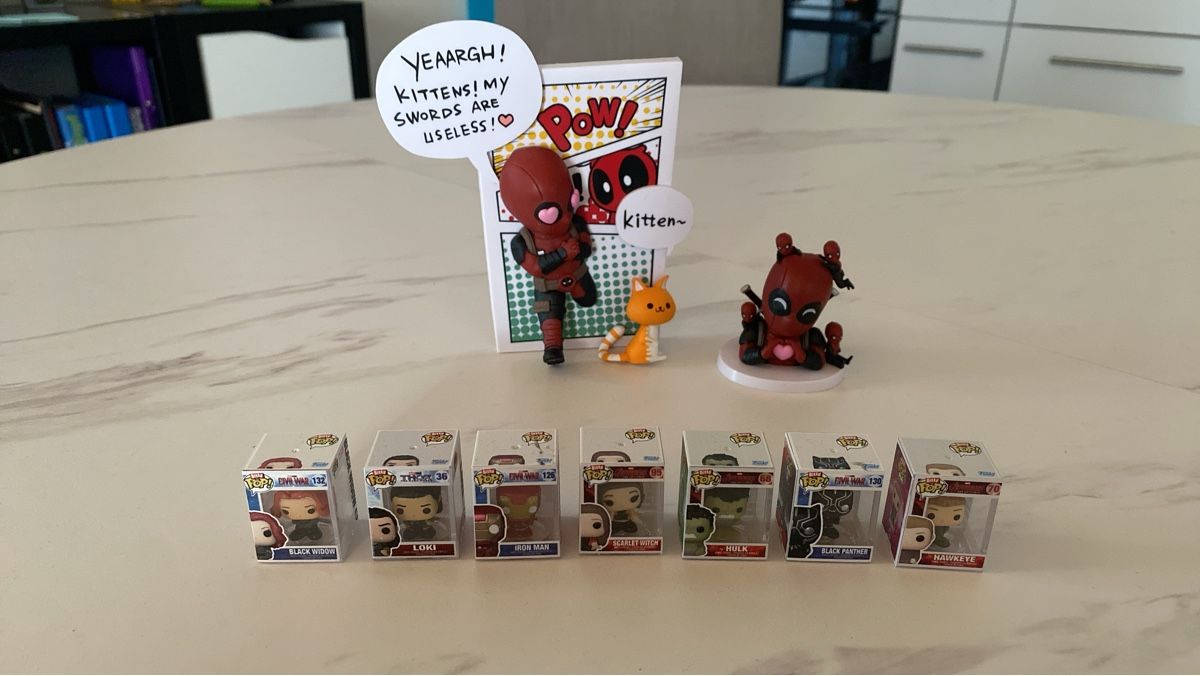 Marvel Figurines: Bitty Pop und mehr – D'occasion à Bennau par L_Scho