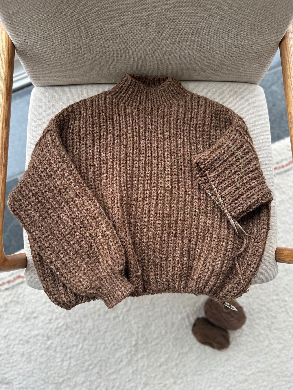 Pullover & Sweatshirts: Handgestrickter Pulli aus Alpaka Wolle – Neu (gemäss Beschreibung) aus Ormalingen von nude.knits 1