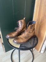 Stiefeletten Leder Gr. 44Braun TopZustand Herbst/Winter