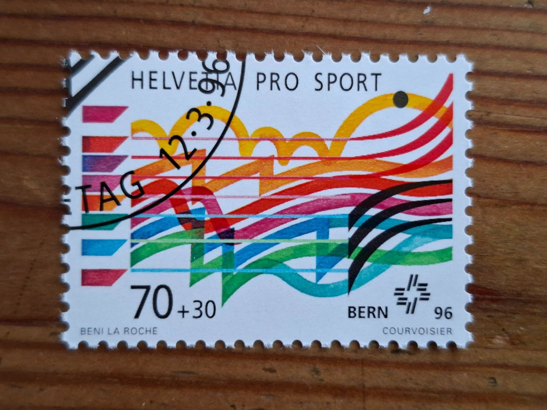 Alle Briefmarken: Marke 70   Pro Sport Eidg. Turnfest Bern 96 – Neu (gemäss Beschreibung) aus Hinterkappelen von 1399
