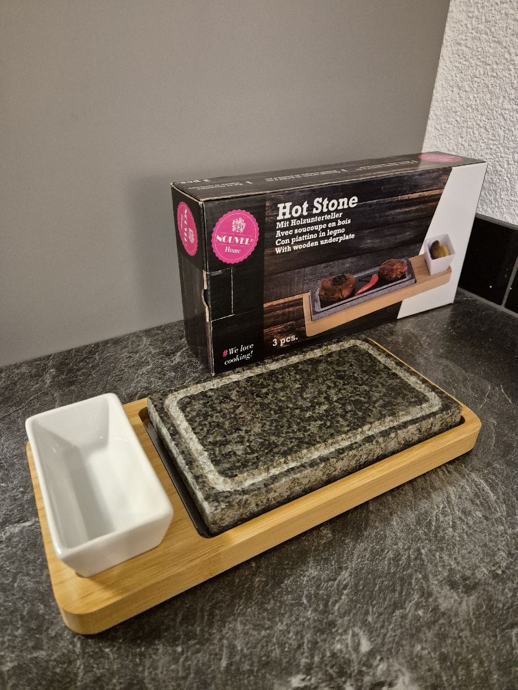Elettrodomestici da cucina: Hot Stone Set (2 Stück) – Nuovo (secondo la descrizione) da Rümlingen venduto da Simmili 2