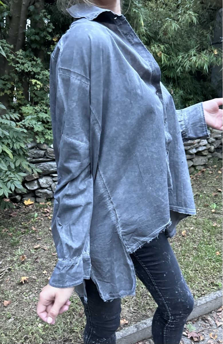 Camicette: Super Camicia Lunga di cotone-M/L/XL-indimenticabile – Nuovo (secondo la descrizione) da Locarno venduto da Fixed8 5