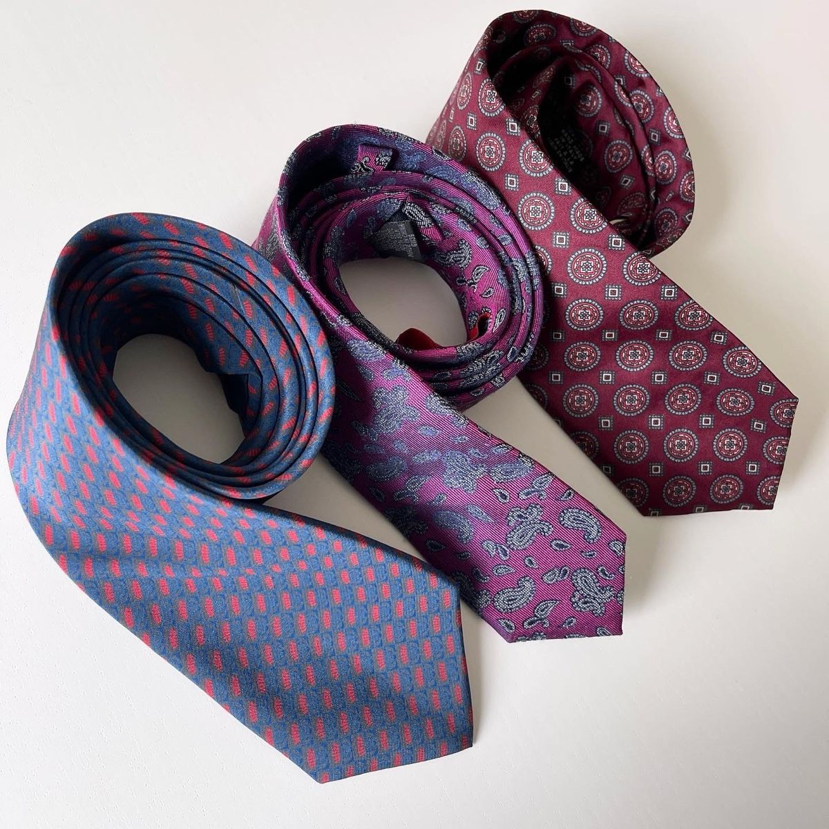Cravatte: SET OF SILK TIES  – Nuovo (secondo la descrizione) da Emmen venduto da Avviivva_Com2023 2
