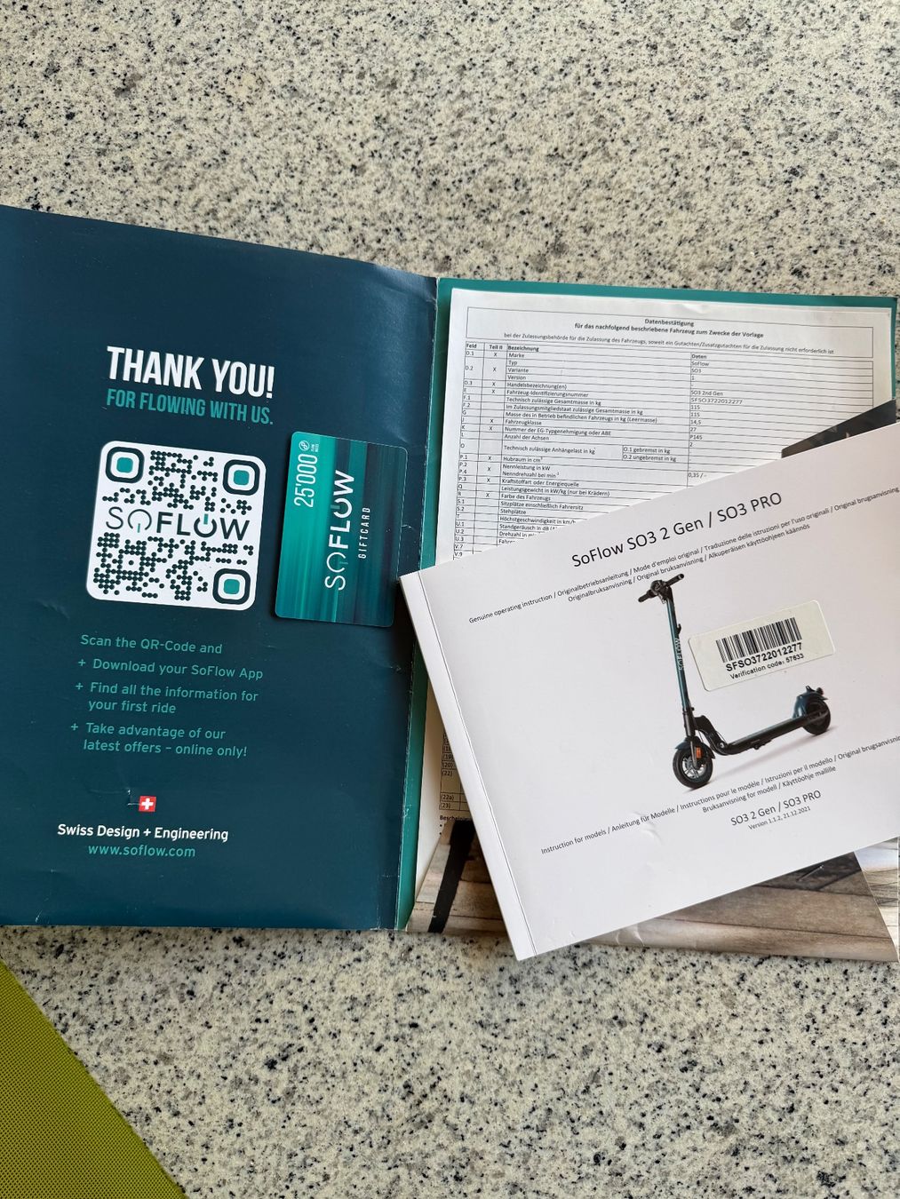 Scooter: SoFlow SO3 Gen2 E-Scooter – Usato da Widnau venduto da sar_p6vq 4