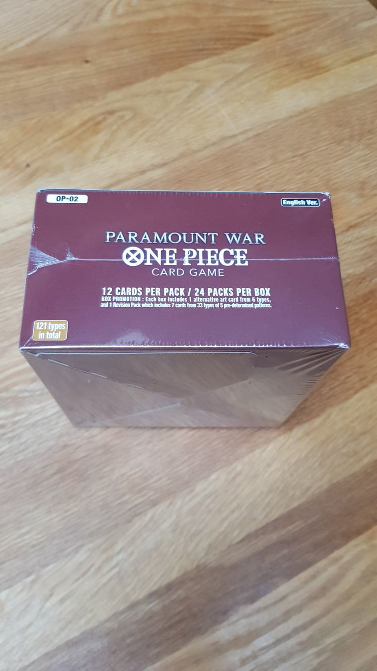 Bandai Carte collezionabili: One Piece OP-02 Paramount War Booster Display EN – Nuovo e nell'imballaggio originale da Lausanne 26 venduto da HipstersCollectibles 2
