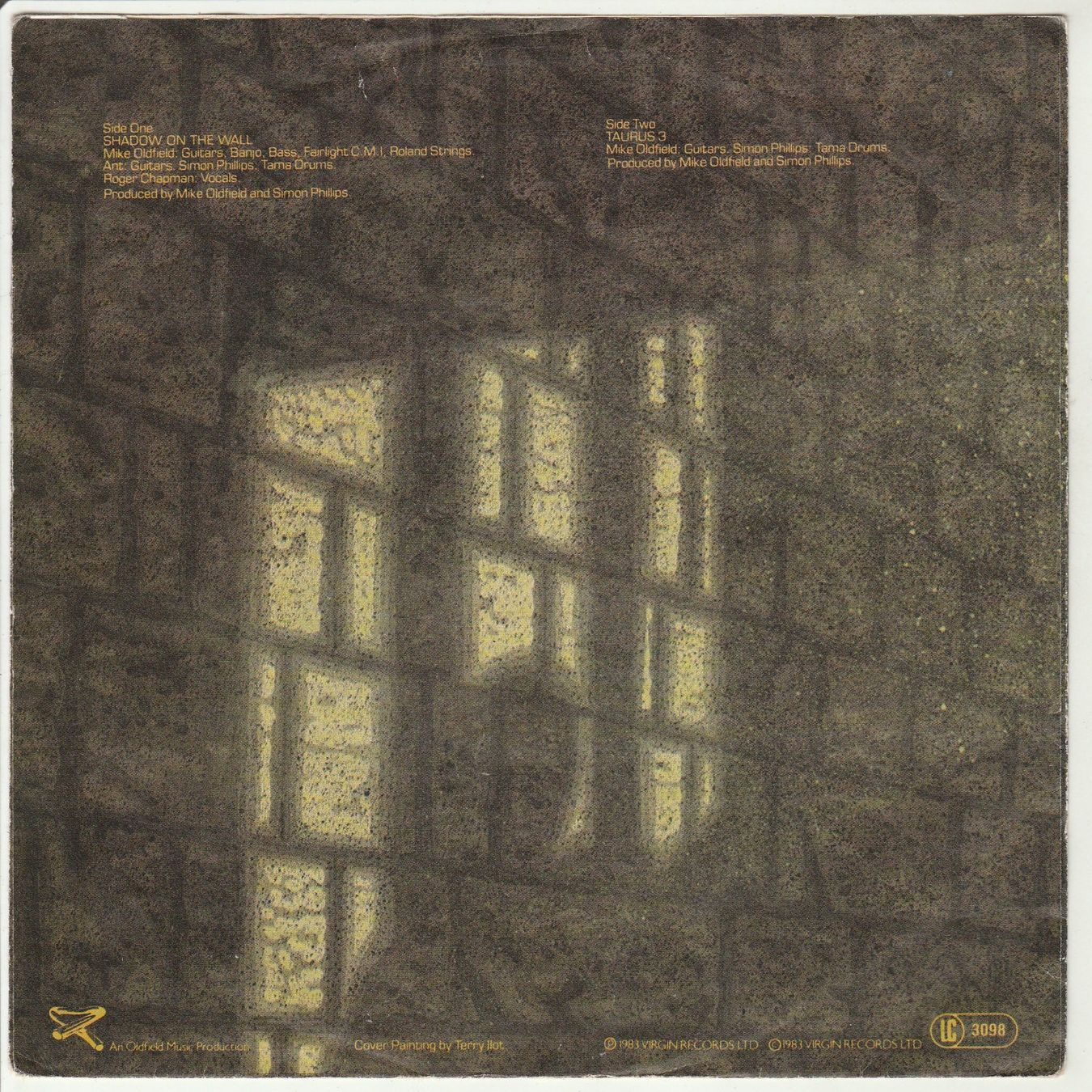 Dischi in vinile: Mike Oldfield & Roger Chapman - Shadow on the wall 7" Vinyl – Usato da Tübach venduto da JamesStone 1