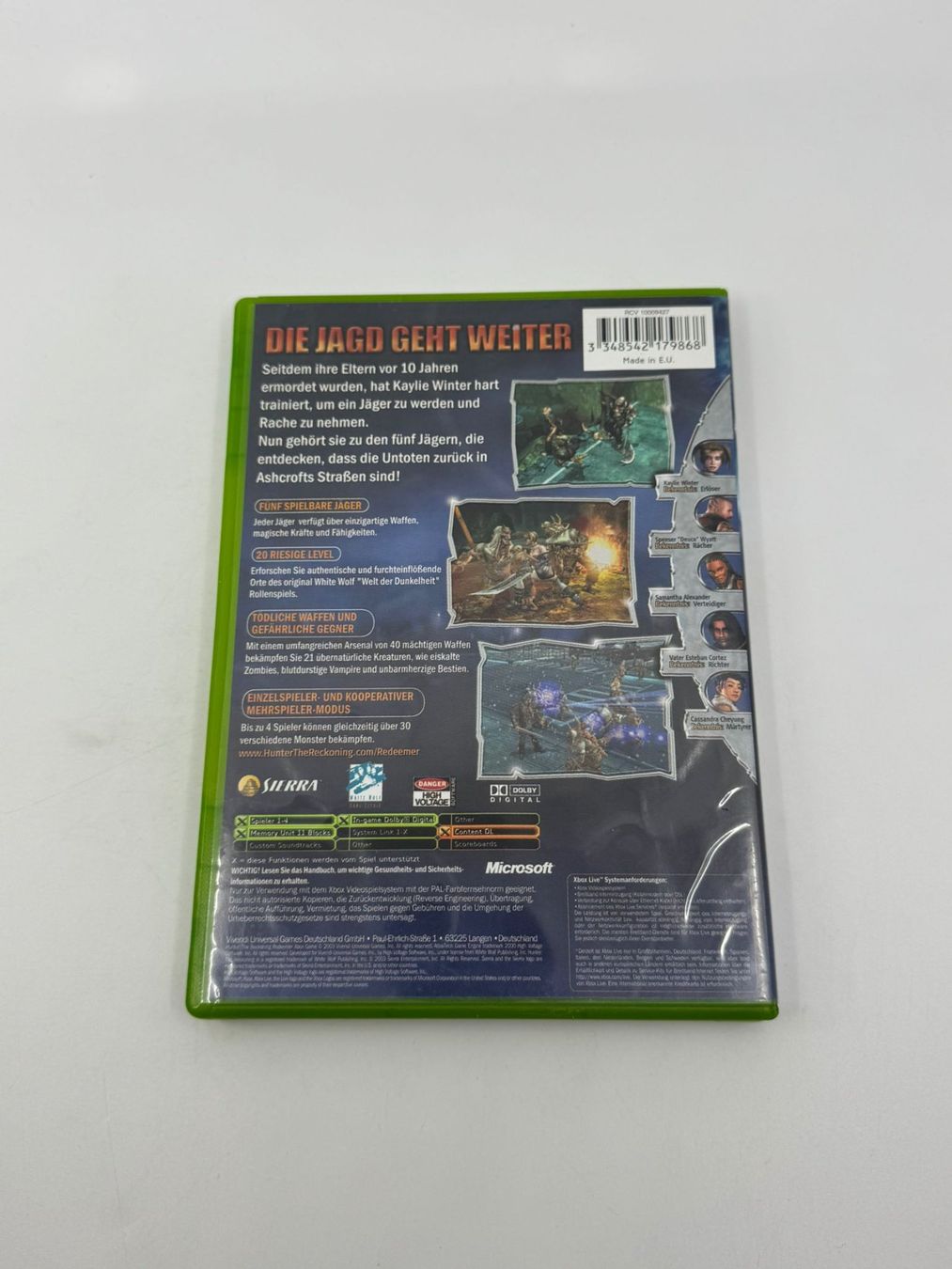 Giochi: Hunter The Reckoning Redeemer (XBOX) – Usato da Herisau venduto da Seyashop1 2