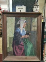 Ancienne huile sur toile signée
