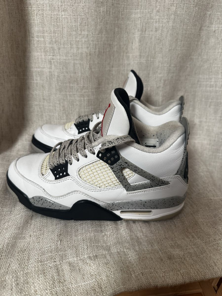 Jordan Chaussures hommes: Jordan 4 White Clement – D'occasion à Baar par 94Marco94 1