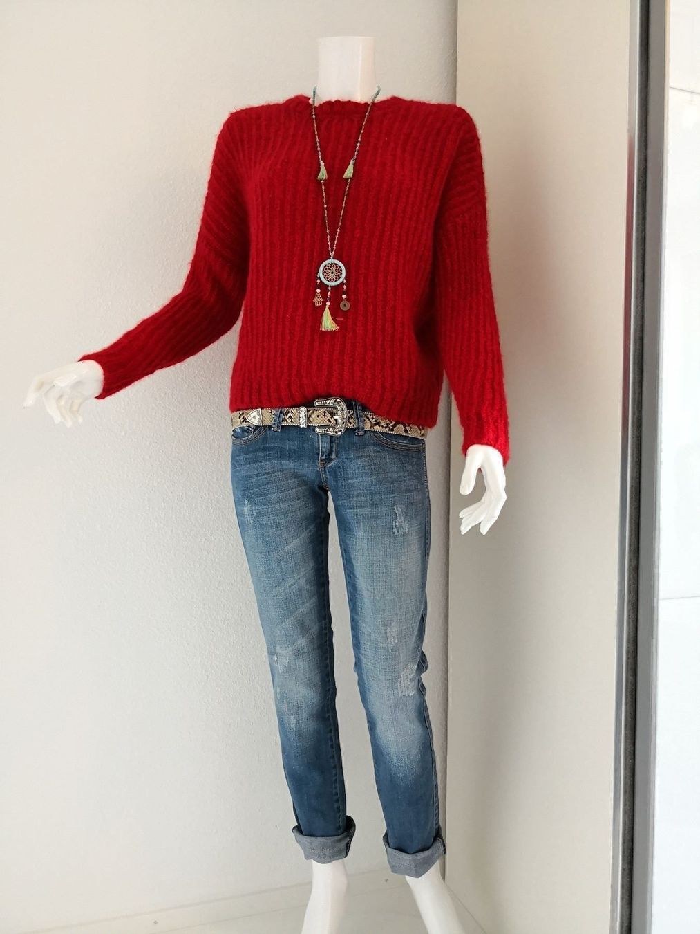 Mango Pullover & Sweatshirts: 🤩MANGO MOHAIR STRICK PULLOVER ROT NEU & MISSONI P. – Neu (gemäss Beschreibung) aus Olten von Naja-Twins-Twins 6