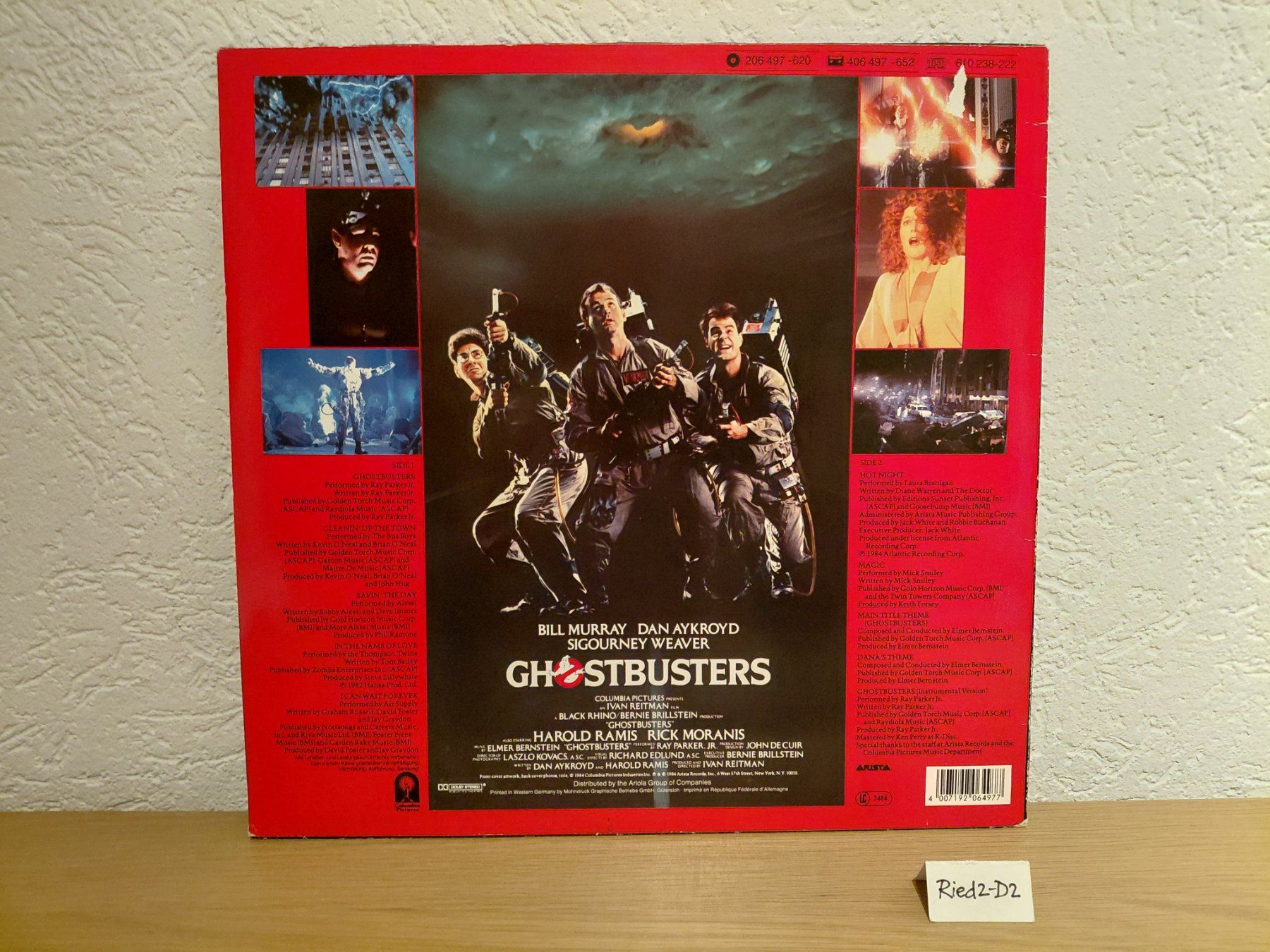 Vinyles: LP Soundtrack OST Ghostbusters – D'occasion à La Chaux-de-Fonds par Ried2-D2 1