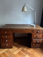 Vintage Wooden Desk: Stylish Home Office Upgrade Now!