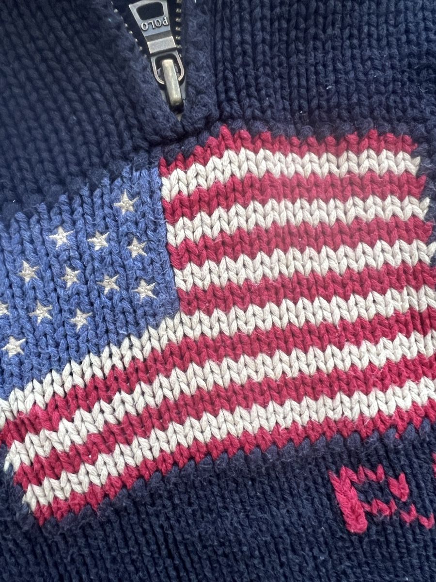 Ralph Lauren Maglioni & Felpe: RALPH LAUREN POLO SPORT STRICKPULLOVER NAVY GR 5/110 – Usato da Basel venduto da theo-g77 1