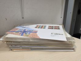 Briefmarken Sammlung Schweiz diverse Jahrgänge im Set