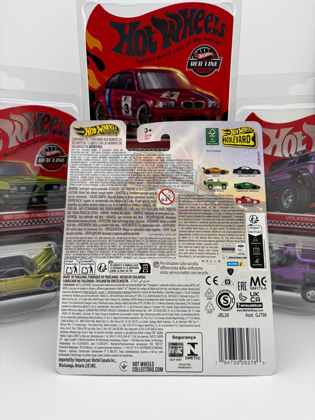 Hot Wheels Modellini d'auto: Hot Wheels Ford RS200 Premium Boulevard #140 – Nuovo e nell'imballaggio originale da Flawil venduto da HeisseReifen 4