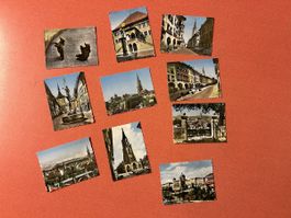 10 Vintage Postkarten Bern Sehenswürdigkeiten Schweiz🇨🇭