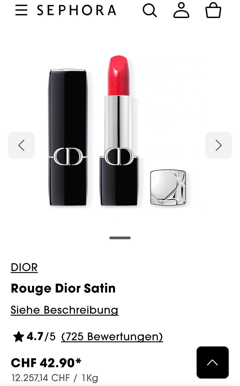 Dior Make-up: Dior Lippenstift N520 – Usato da Schlieren venduto da vlalif 5