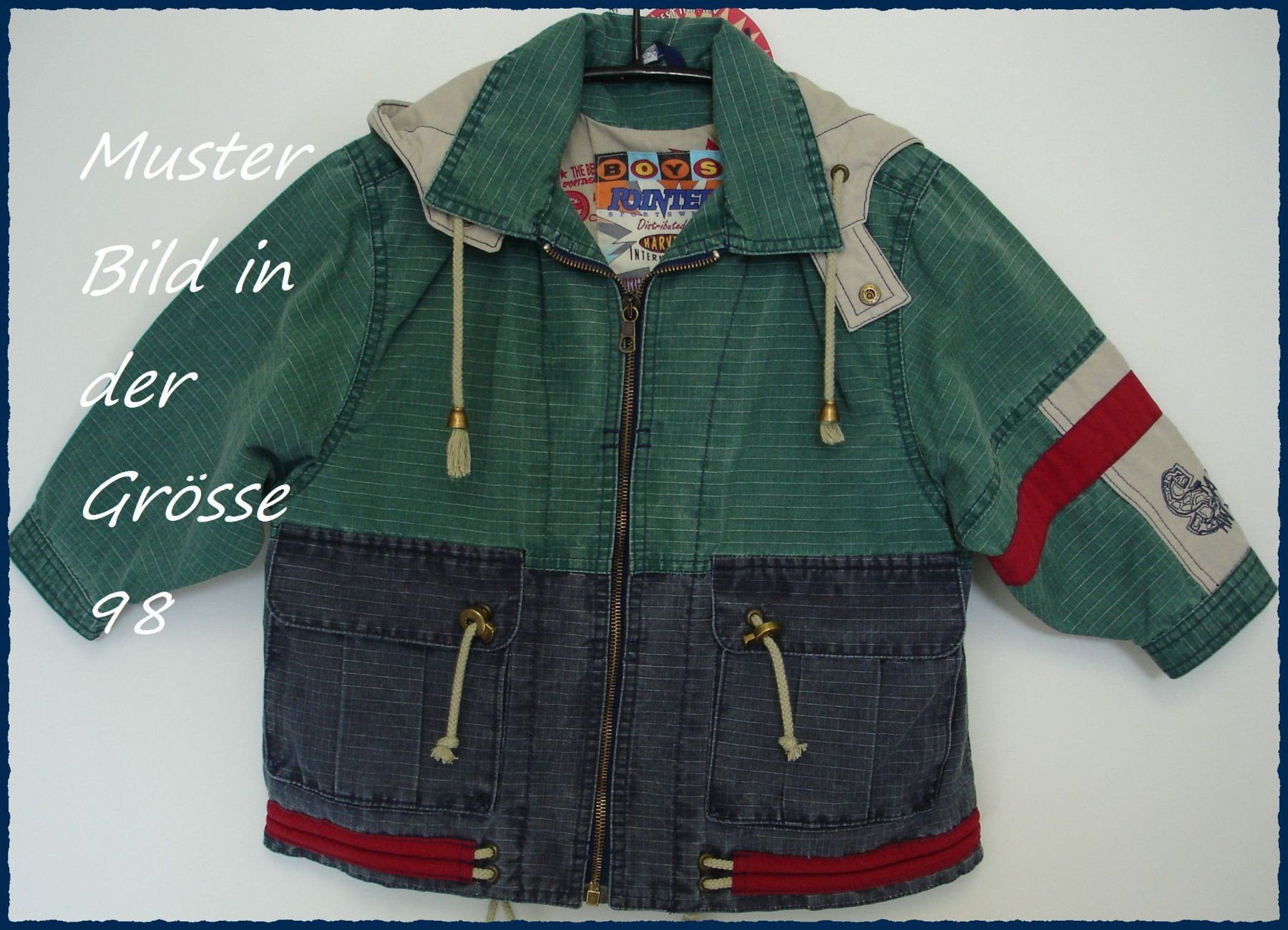 Jacken & Mäntel: 🌞 Übergangsjacke Verwaschen Luck von Pointer Gr. 128 – Neu und originalverpackt aus Oberglatt ZH von XXL-Verkauf