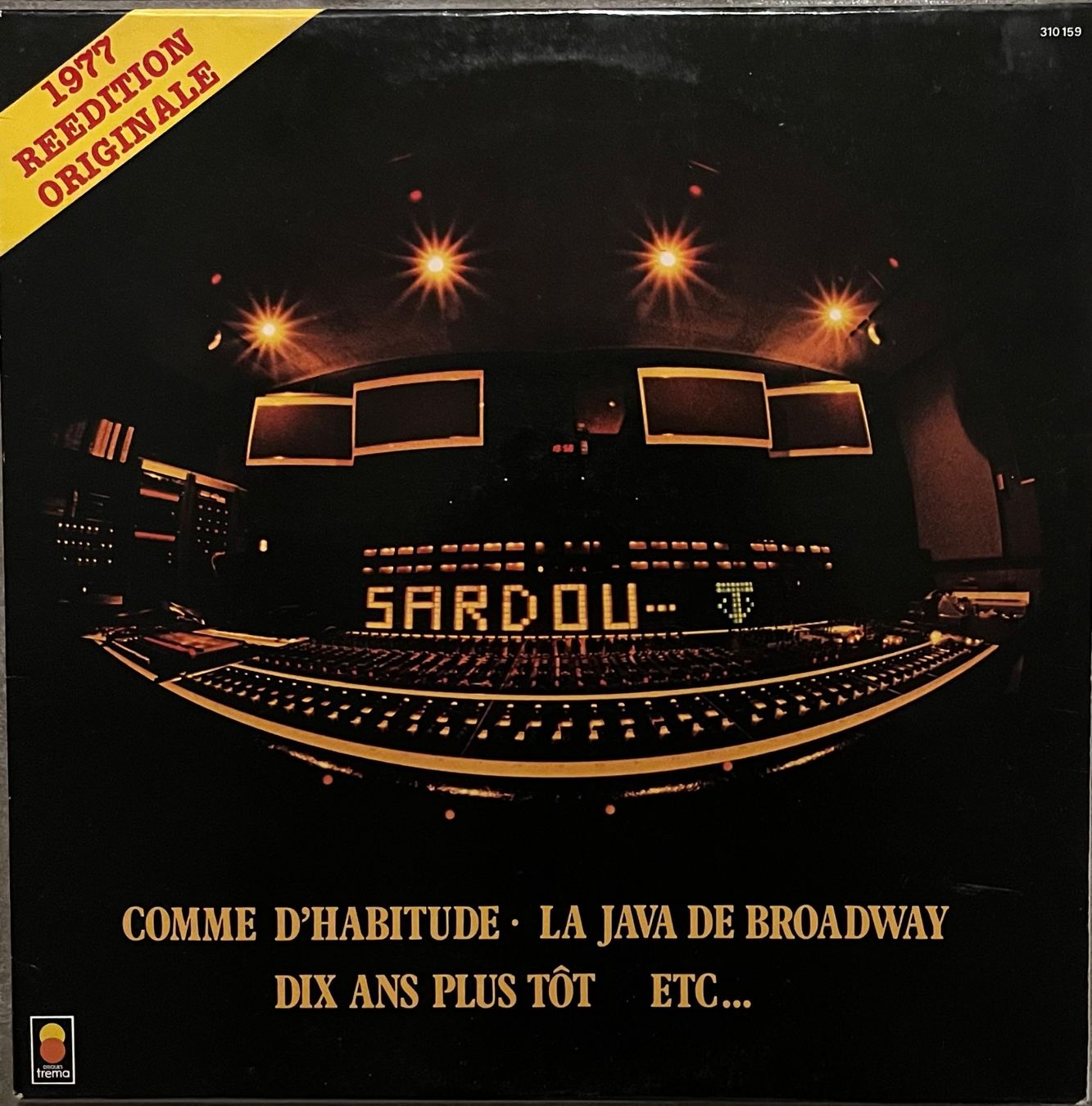 Dischi in vinile: MICHEL SARDOU - 1977 REEDITION ORIGINALE - 33 Tours – Usato da Bussigny venduto da vinyl-pas-cher 1