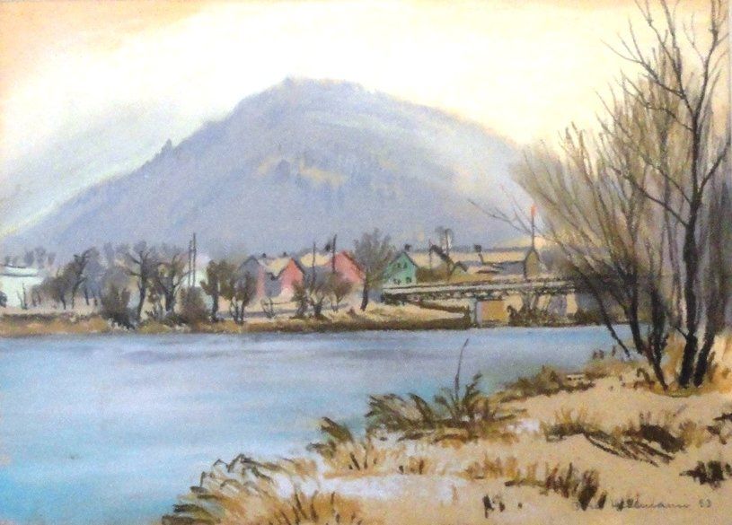 Dipinti: Hellmann Boris Aquarell – Nuovo (secondo la descrizione) da zurich venduto da Skauktion