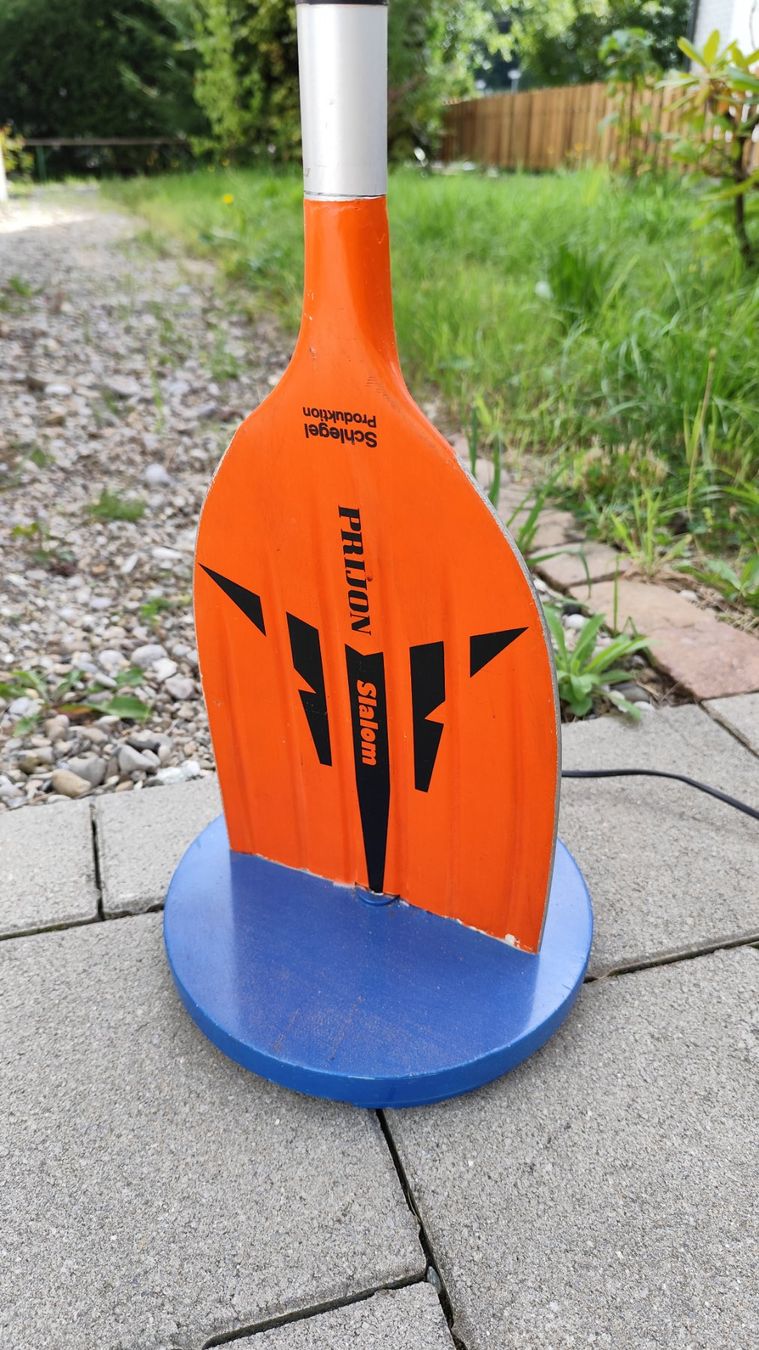 Lampade: Kayak Paddel Lampe Unikat – Usato da St.Gallen venduto da duensten 2