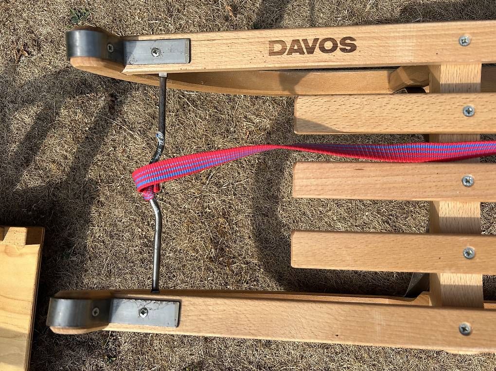 Schlitteln: Original Davoser Schlitten mit Babysitz – Gebraucht aus Zollikofen von waba02 1