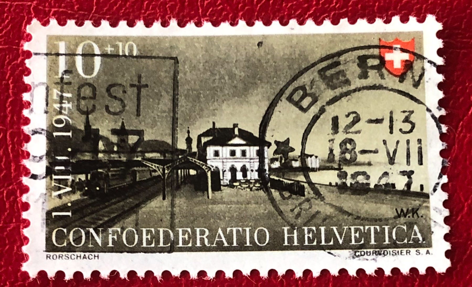 Tutti i francobolli: PRO PATRIA GESTEMPELT   ﻿  – Usato da Aarau venduto da Billa007