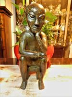 Vintage Afrikanische Kunst - Holz Statue