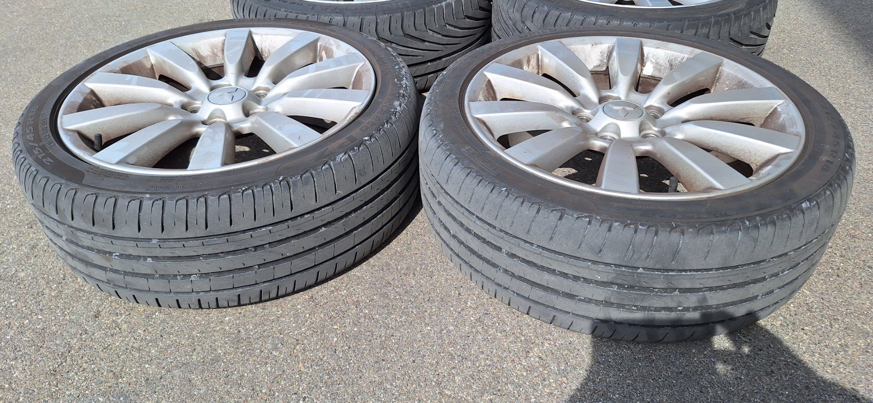 Mitsubishi Pneumatici & Ruote complete: Räder 215/45 R18 Mitsubishi Lancer – Usato da Arbon venduto da Kbrluz 4