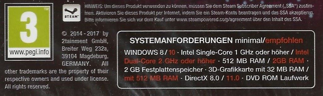 Giochi: Torchance 2017 (PC, 2017, DVD-Box) Neu & Verschweisst – Nuovo e nell'imballaggio originale da Bad Säckingen venduto da ms-spiele-keys 2