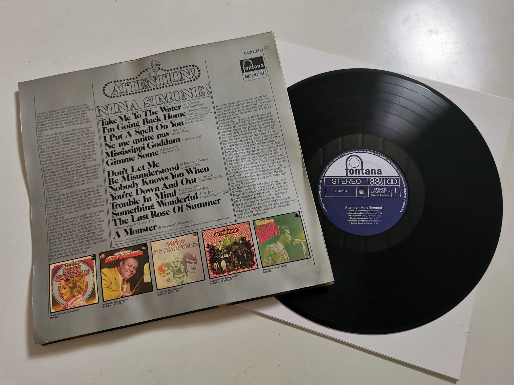 Dischi in vinile: NINA SIMONE - NINA SIMONE! – Usato da Grafenried venduto da House-of-Oldies 1