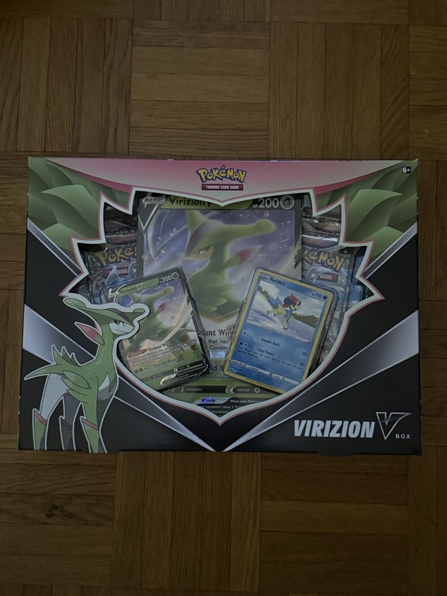 Pokémon Cartes à collectionner: Pokemon Virizion V Box ENG – Neuf avec emballage d'origine à Thônex par retrolovech