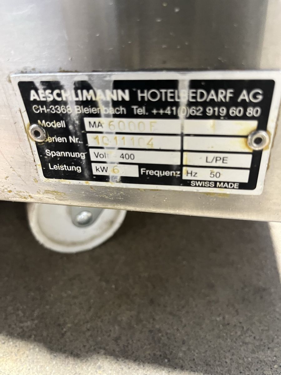 Griglie: Professionelle Aeschlimann Grillplatte MA6000F, Top! – Usato da Wohlen AG venduto da Moh80 5