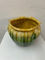 Blumentopf-/ Übertopf Keramik Terrakotta Laufglasur