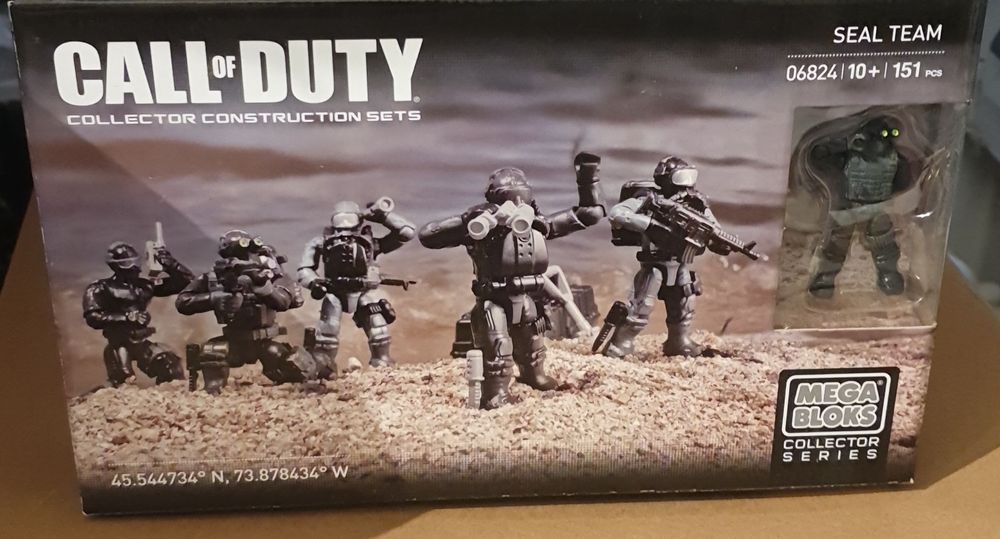 Mega Bloks Call of Duty Seal Team Édit.Collector 2013 (jeux) (Neuf avec ...