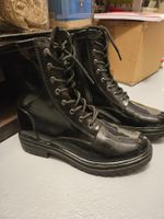 Lackleder Schnürboots Gr.41 Neu
