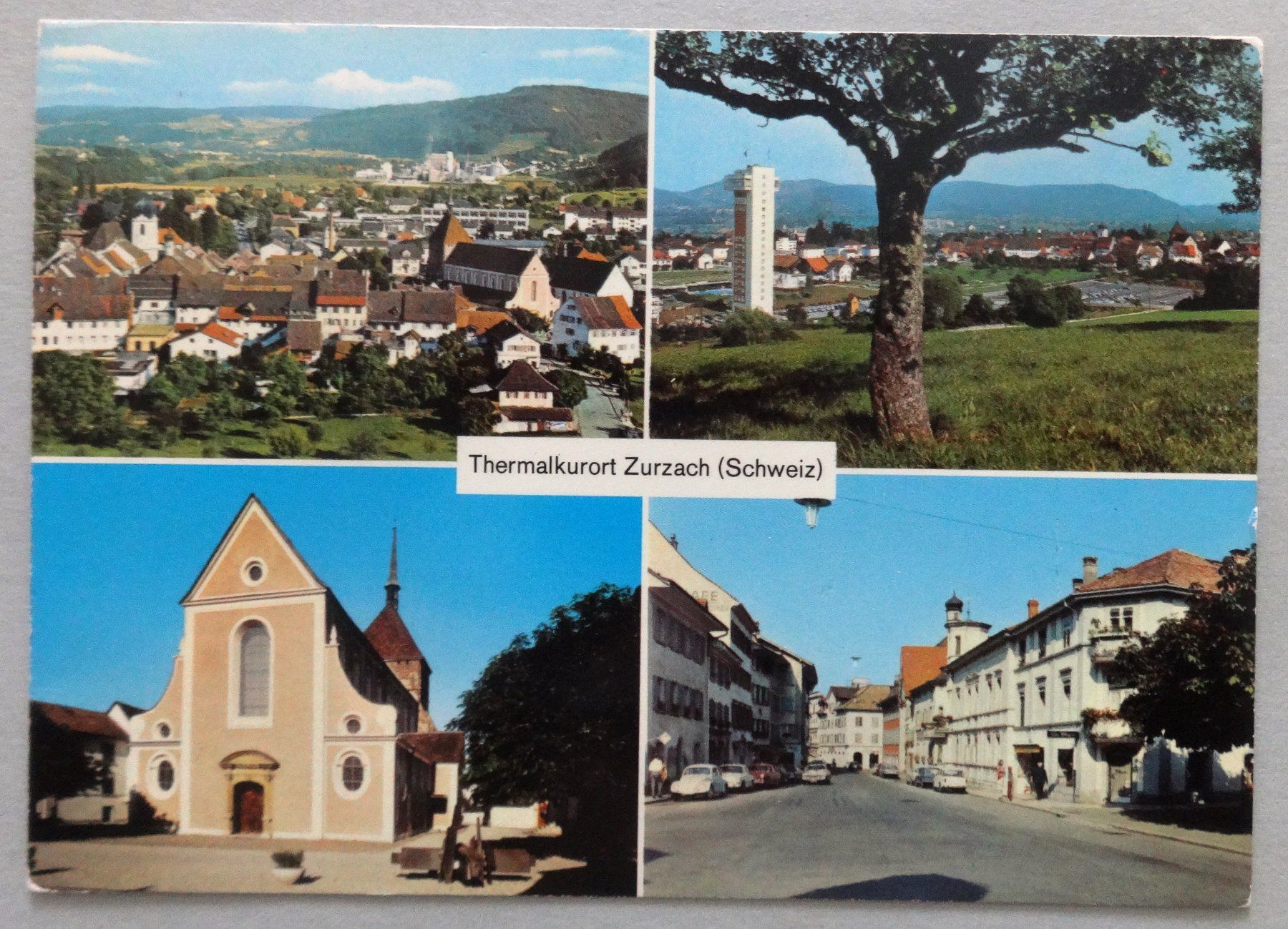 Ansichtskarten: Thermalkurort Zurzach – Gebraucht aus Fétigny von Billy2miny