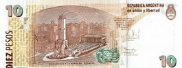 Argentinien 10 Pesos ND 2012 P-354 A-UNZ